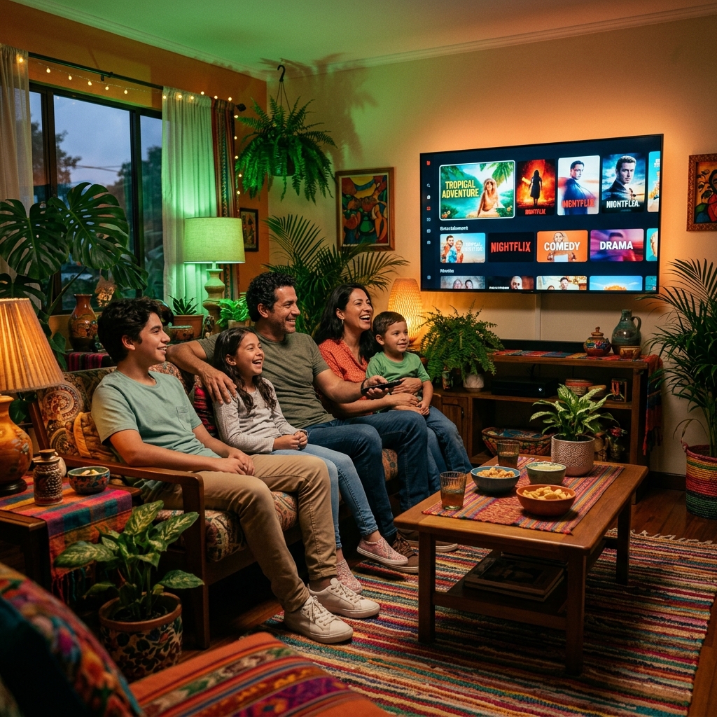 Panel de inicio Flujo TV